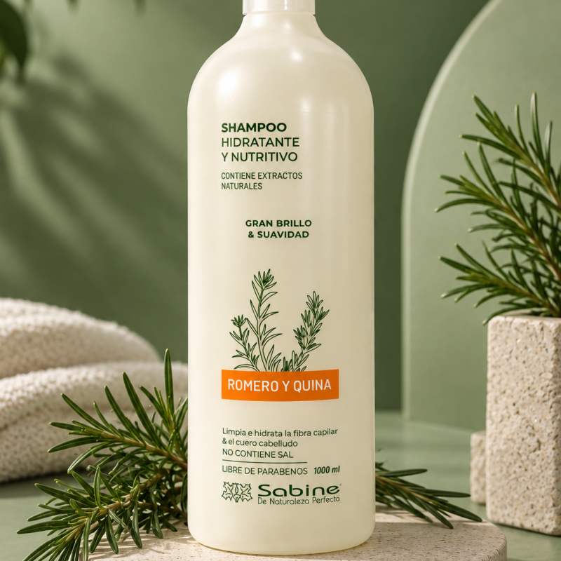 SHAMPOO ROMERO Y QUINA X 1000 ml